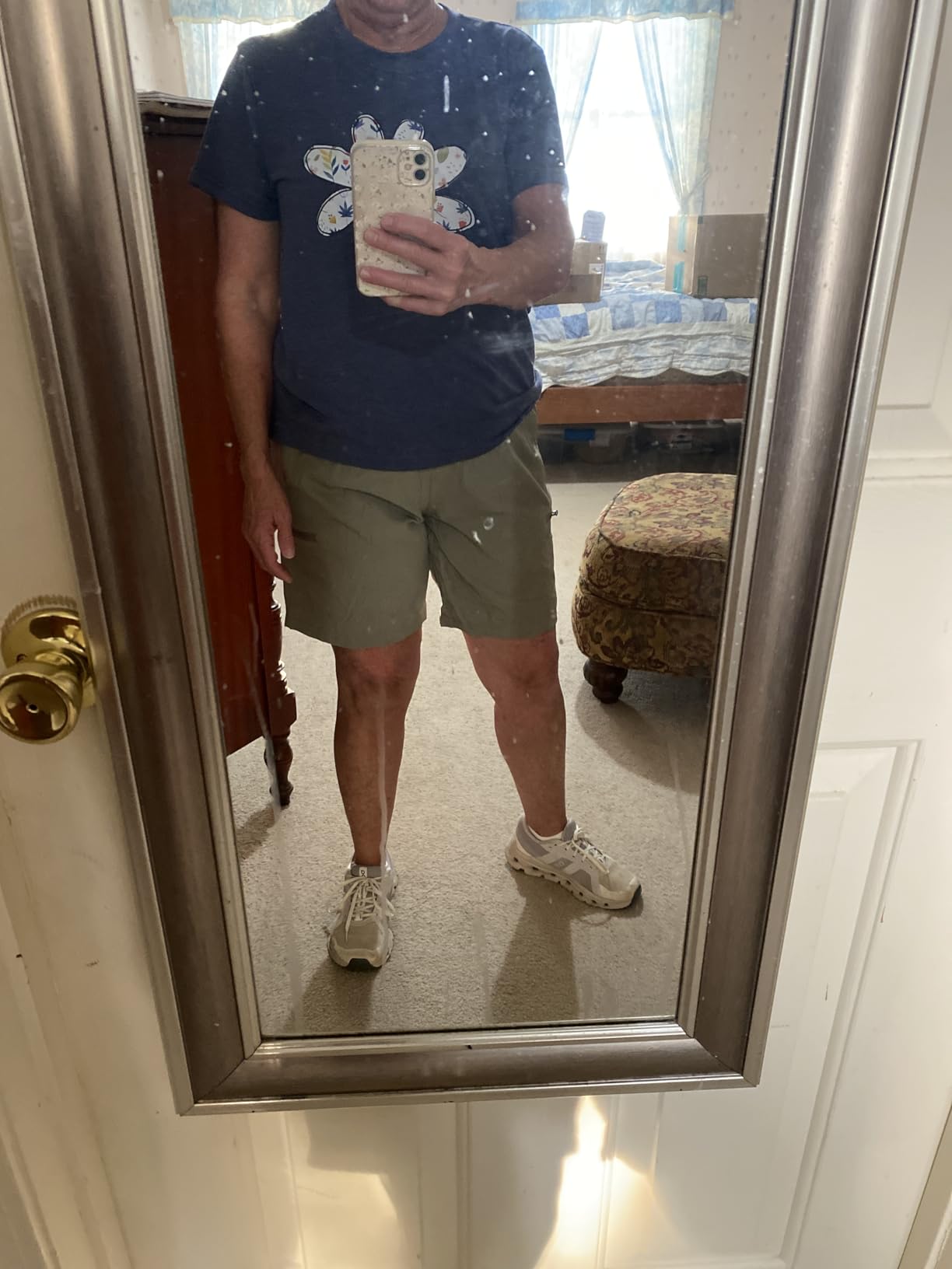 SANTINY Women's 5''/ 7''/9'' Hiking Cargo Shorts Quick Dry Lightweight Summer Shorts for Women Athletic Golf Zipper Pockets - Customer Photo 1