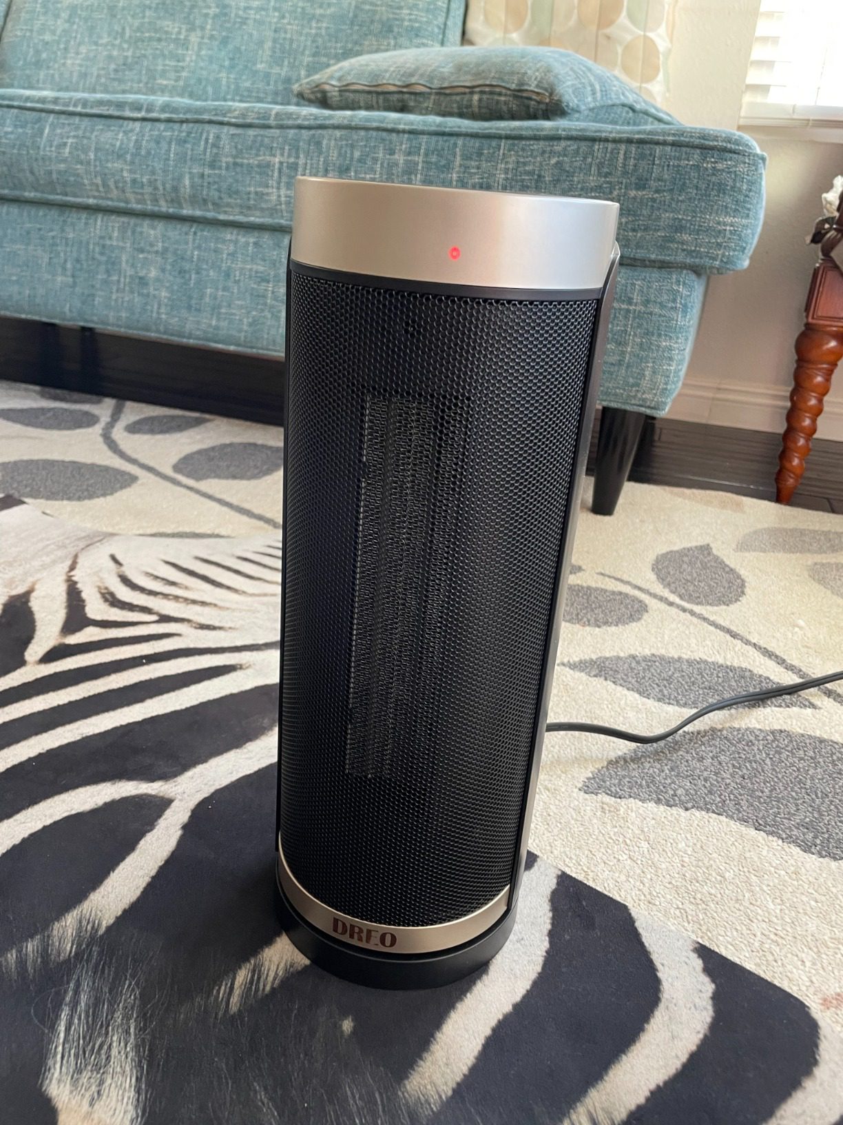 Dreo Space Heater, 1500W Electric Heaters for Indoor Use with Thermostat, 70° Oscillation, 8 Safety Protections, 5 Modes, Remote, 12H Timer, Quiet Portable Heater for Office, Bedroom, Large Room - Customer Photo 2