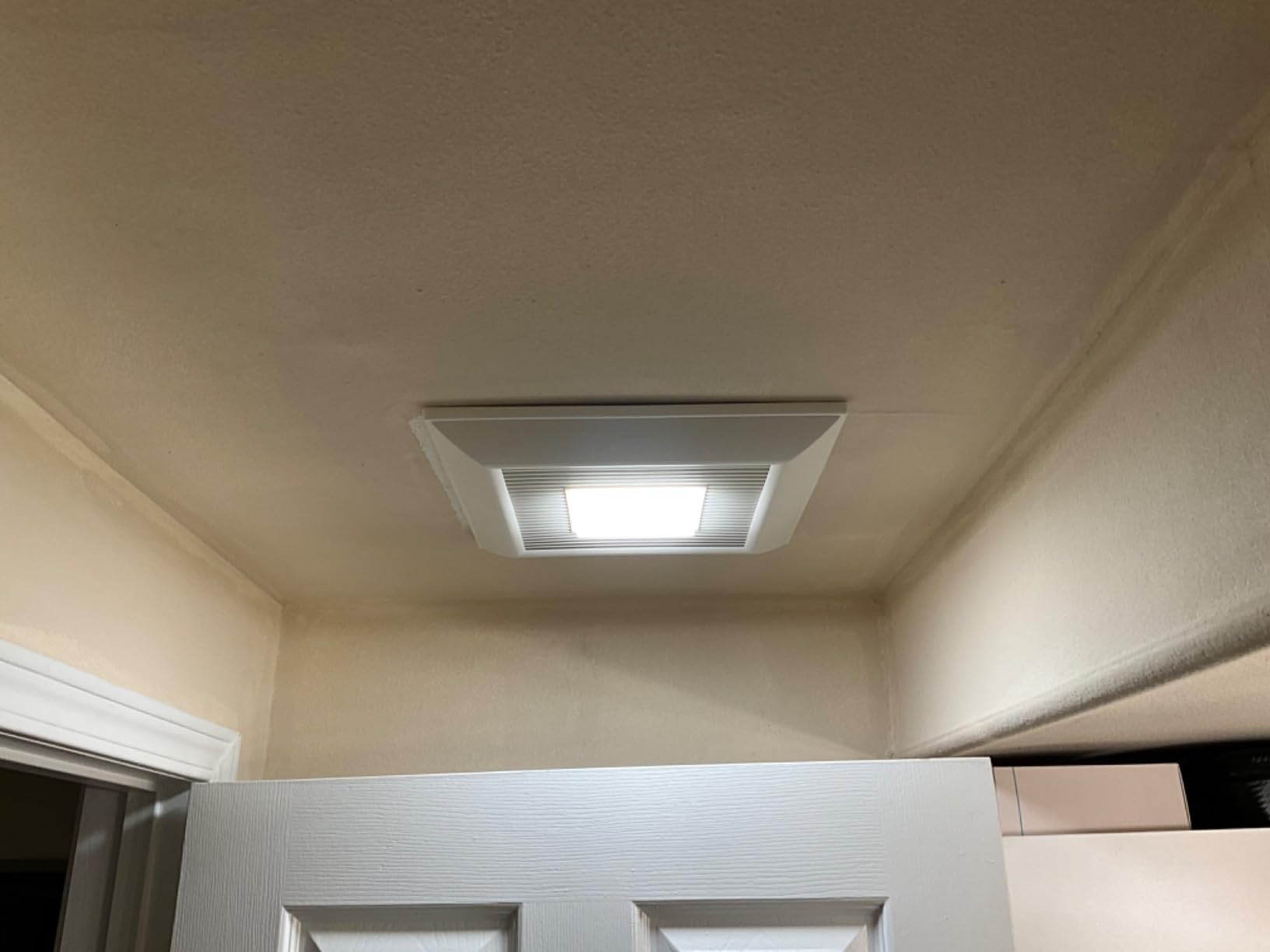 Panasonic WhisperFit Ceiling Mount Bathroom Exhaust Fan with Dimmable LED Light, 50-80-110 CFM, FV-0511VFL1 Customer Review Panasonic WhisperFit Ceiling Mount Bathroom Exhaust Fan with Dimmable LED Light, 50-80-110 CFM, FV-0511VFL1 - Customer Photo 2