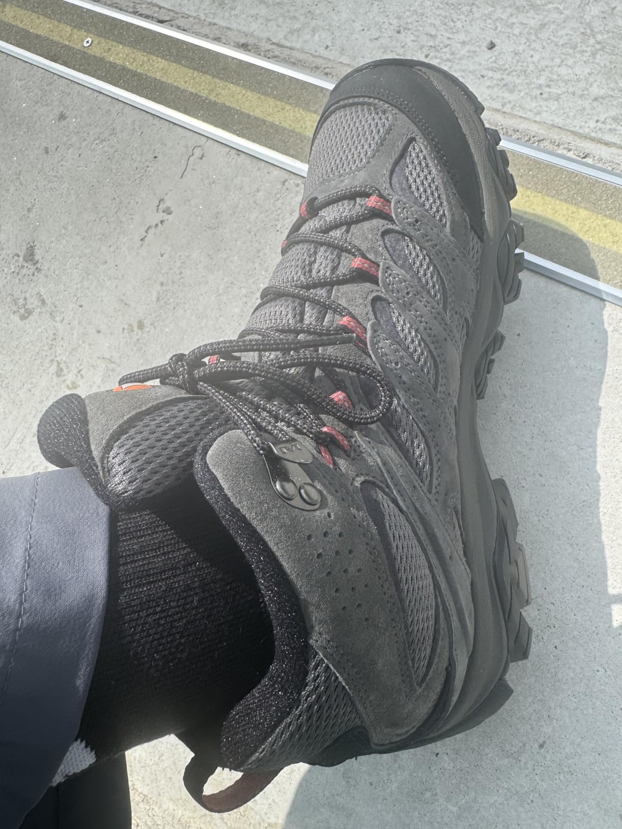 Merrell Men's Moab 3 Mid Waterproof Hiking Boot - Customer Photo 2