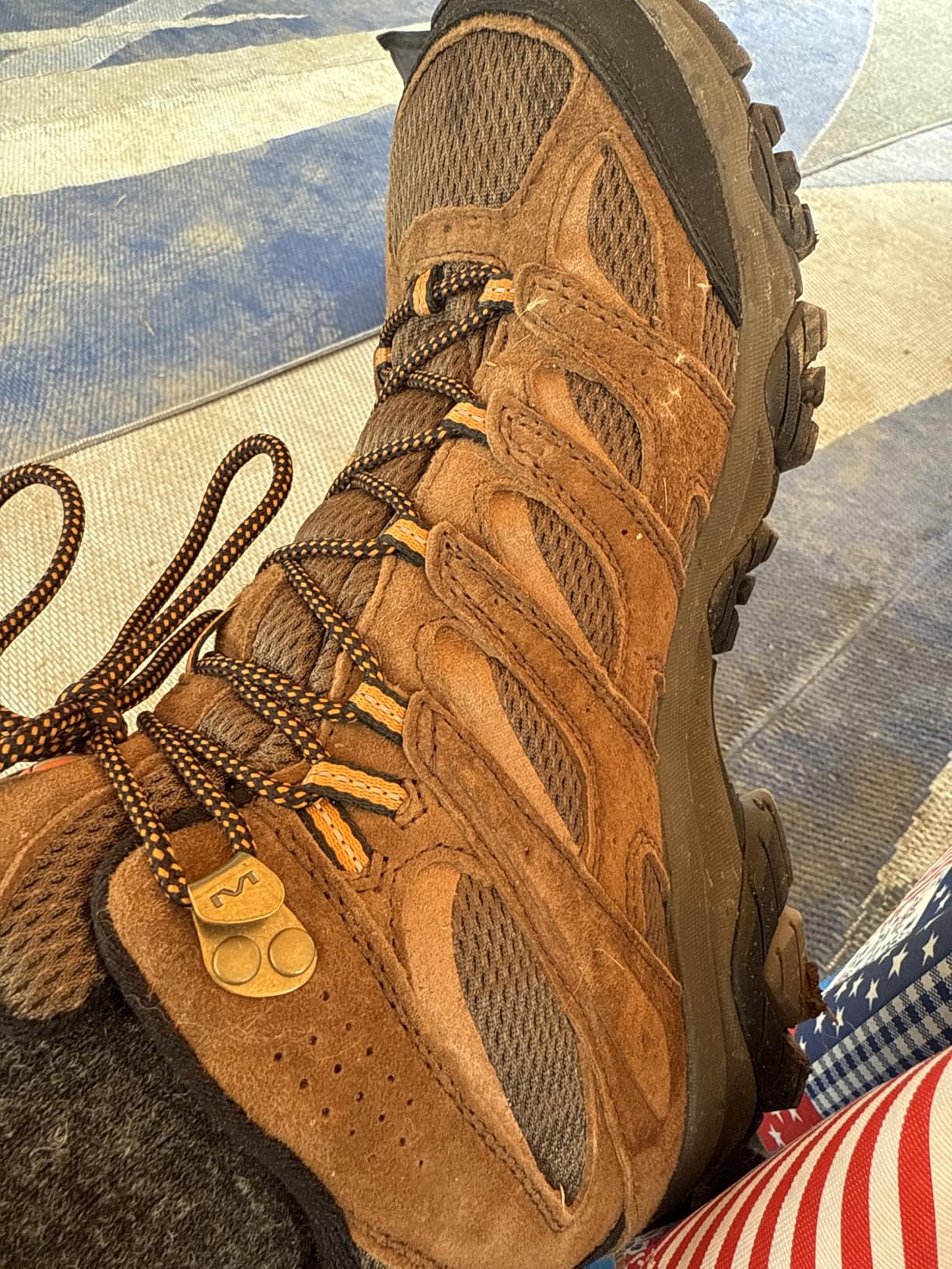 Merrell Men's Moab 3 Mid Hiking Boot - Customer Photo 1