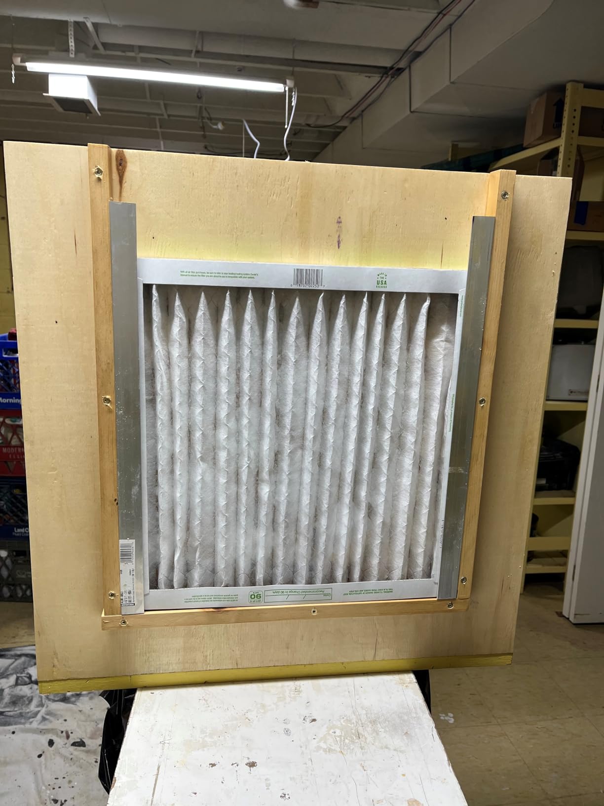 MOUNTO HEPA500 Commercial 500cfm Air Purifier Hepa Air Scrubber Negative Air Machine Roto-Molded (Grey) - Customer Photo 2