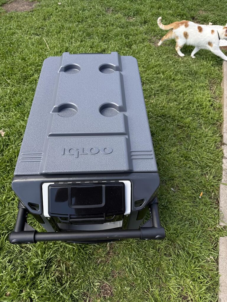 Igloo Trailmate Journey 70Qt Wheeled Cooler, Insulated Hard Shell Ice Chest - Customer Photo 1