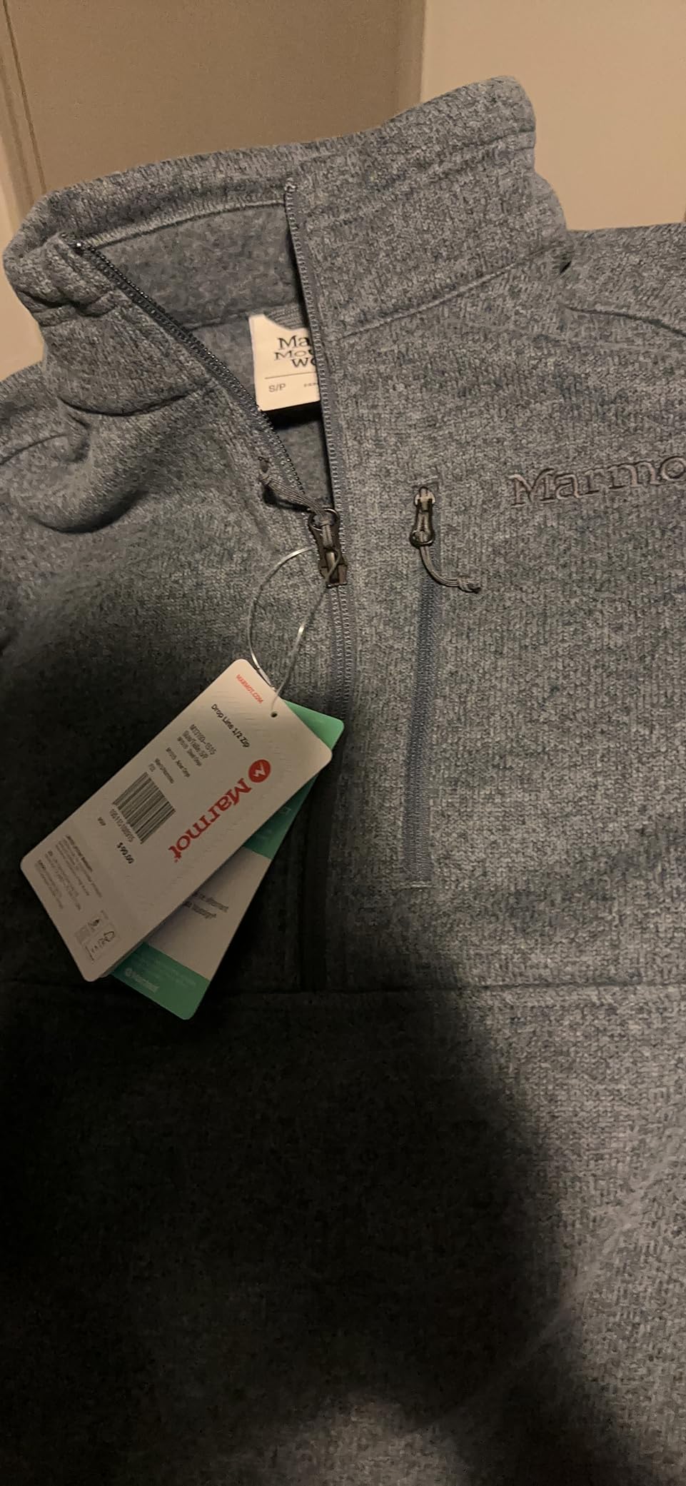 MARMOT Men's Drop Line 1/2 Zip Fleece Jacket - Customer Photo 2