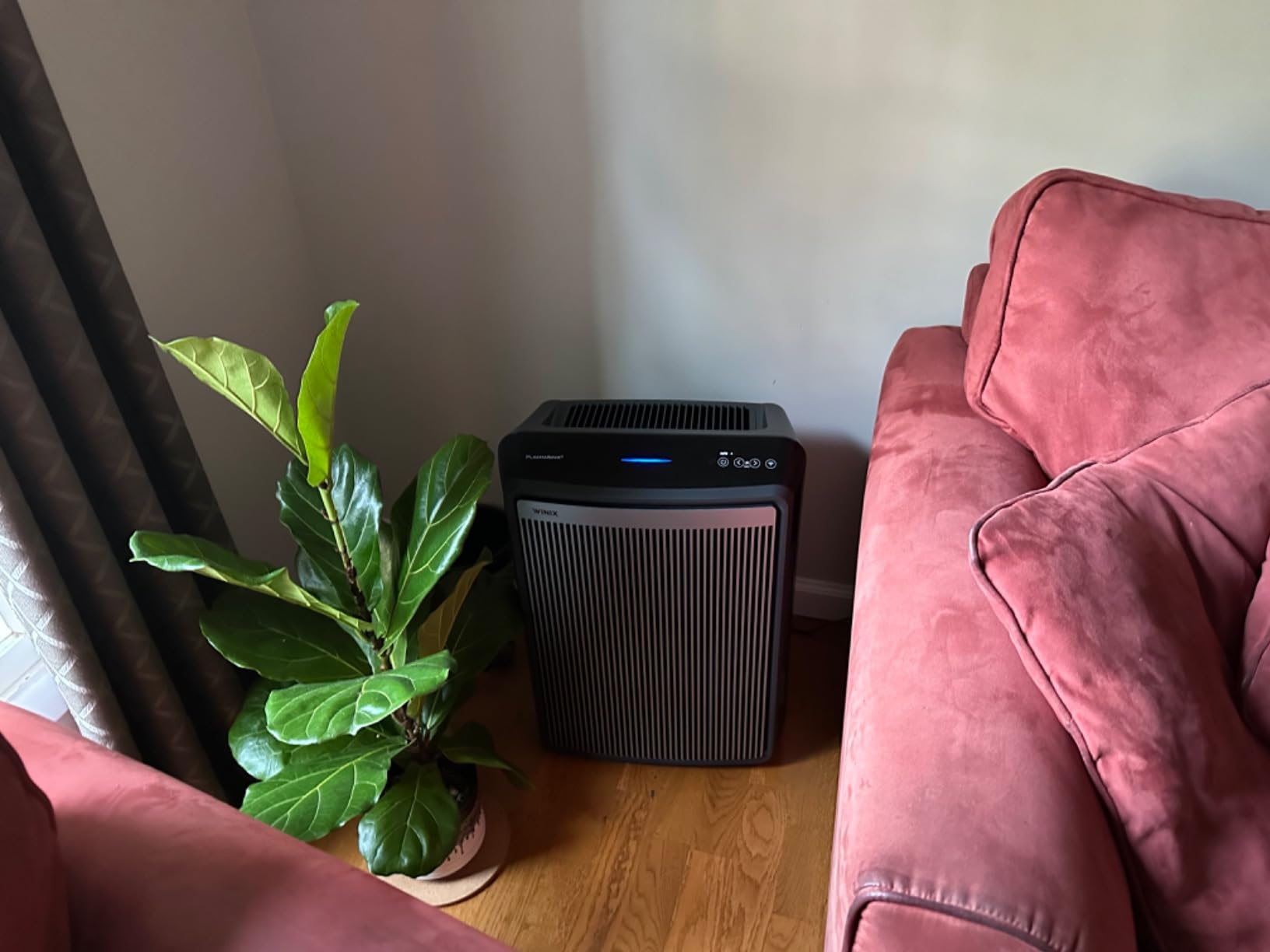 Winix 9800 4-Stage True Hepa Air Purifier with WiFi and PlasmaWave, 500 Sq Ft,Black,Large - Customer Photo 2