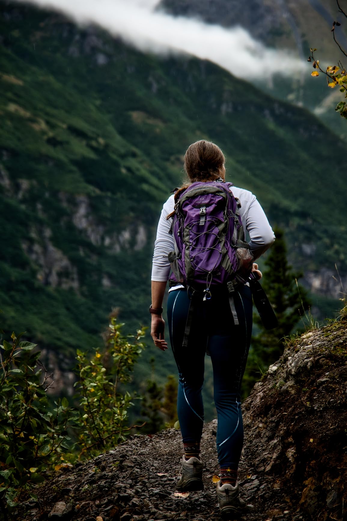 Maelstrom Hiking Backpack,Camping Backpack,40L Waterproof Hiking Daypack with Rain Cover,Lightweight Travel Backpack,Blue - Customer Photo 1
