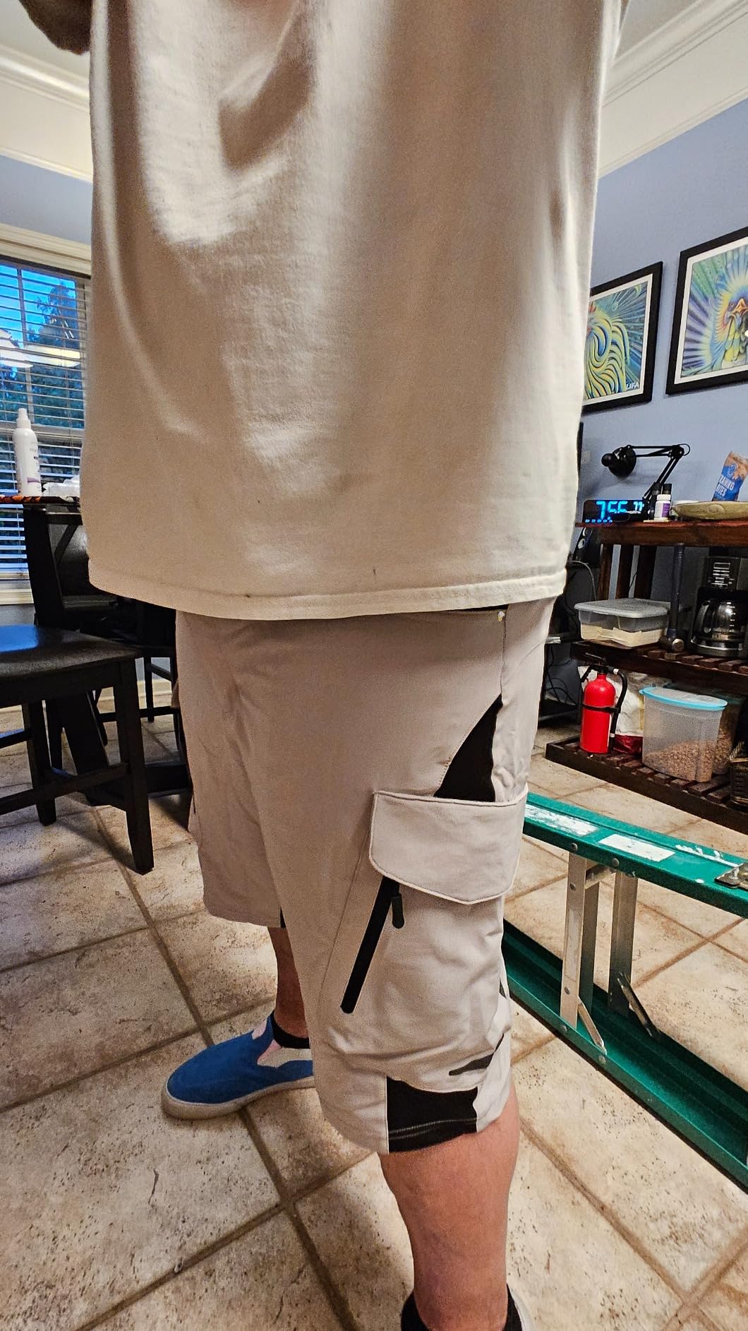 XKTTAC Men's Outdoor Quick Dry Lightweight Stretchy Shorts for Hiking, Tactical, Camping, Travel with 6 Pockets - Customer Photo 1