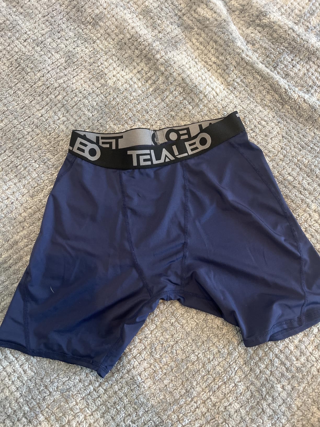 TELALEO 6 or 5 Pack Compression Shorts for Men Spandex Sport Shorts Athletic Workout Running Performance Baselayer Underwear - Customer Photo 3