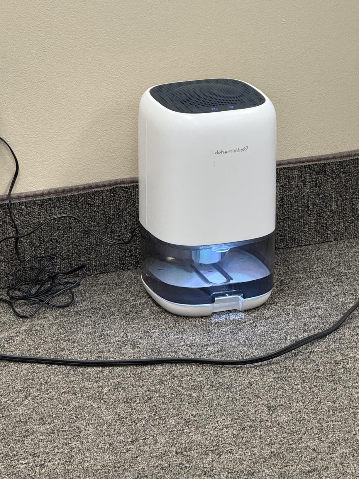 Dehumidifier,TABYIK 35 OZ Small Dehumidifiers for Room for Home, Quiet with Auto Shut Off, Dehumidifiers for Bedroom (280 sq. ft), Bathroom, RV, Closet - Customer Photo 4