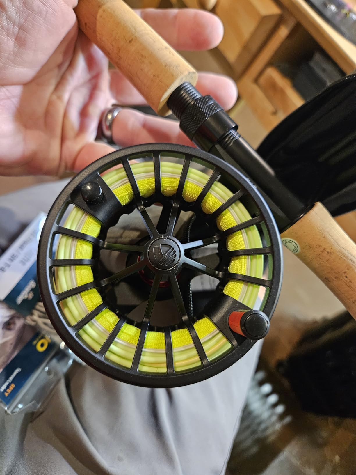 Redington Fly Fishing Field Kit, Fly Rod and Reel Combo Starter Kit, Line and Carrying Case Included - Customer Photo 2