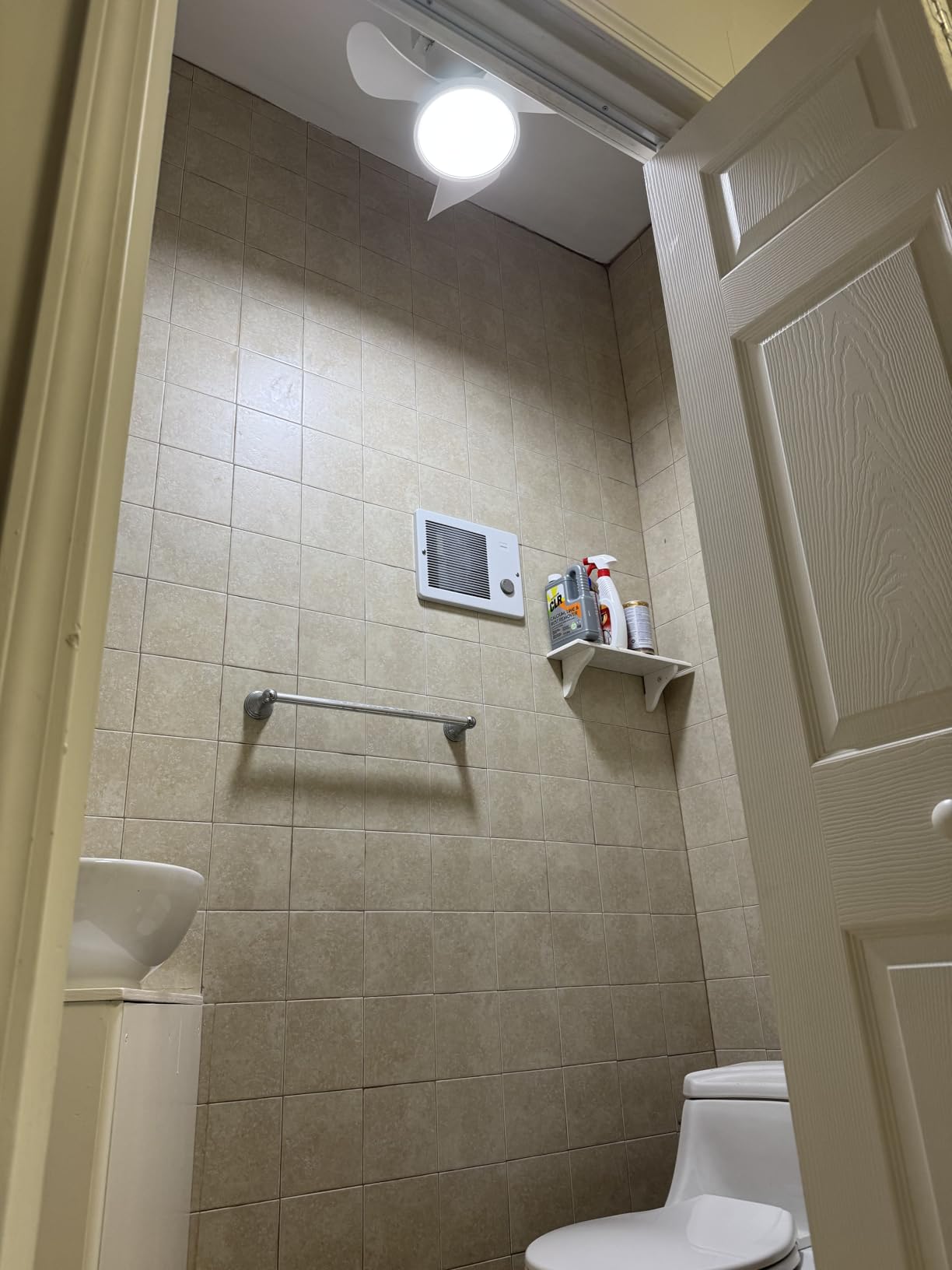 ocioc Quiet Ceiling Fan with LED Light 22 inch Large Air Volume Remote Control for Kitchen Bedroom Dining Room Patio - Customer Photo 1