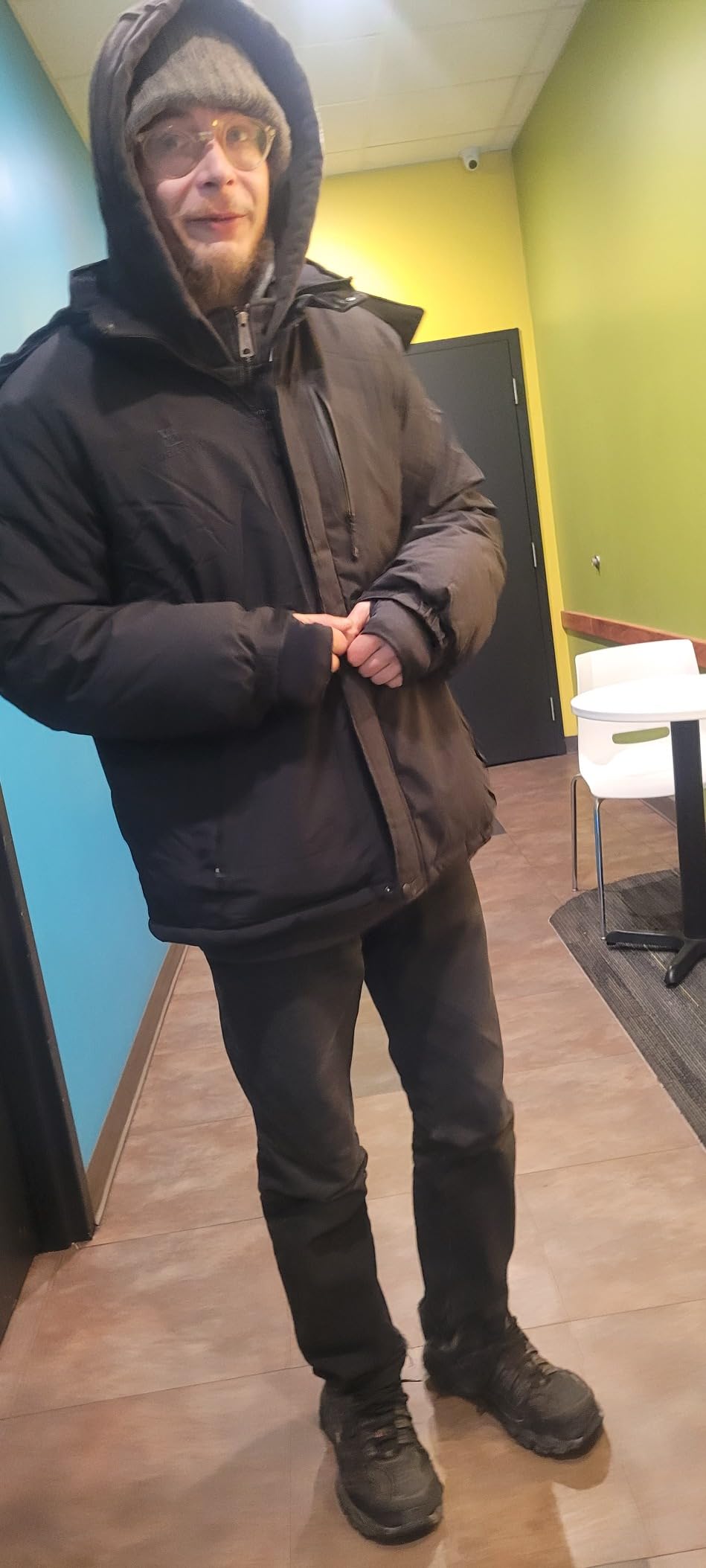 CAMEL CROWN Men's Mountain Snow Waterproof Ski Jacket Detachable Hood Windproof Fleece Parka Rain Jacket Winter Coat - Customer Photo 2