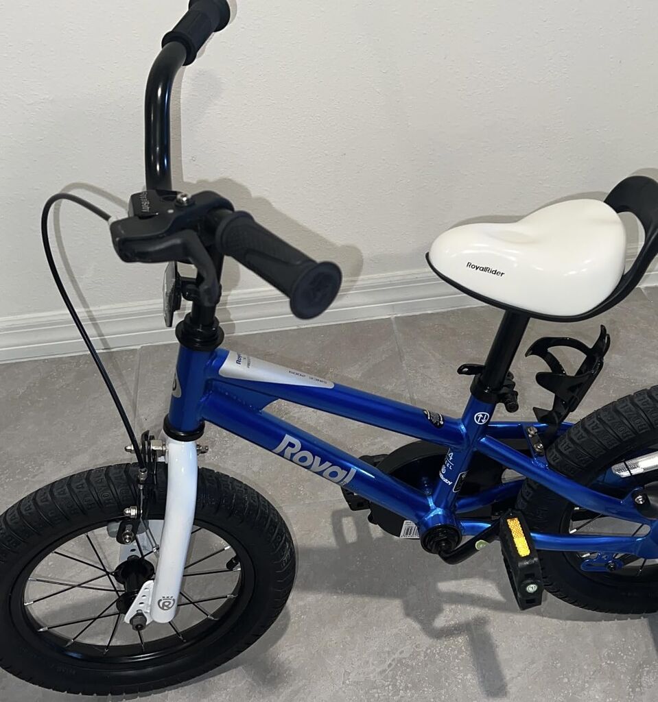 RoyalBaby Kids Bike EZ Freestyle Training Free Balance to Pedal Easy Learning Bicycle, 12-18 Inch for Toddlers to Big Kids - Customer Photo 1