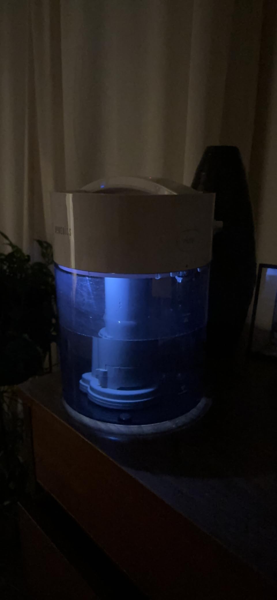 HoMedics Humidifiers for Bedroom, Home, Nursery, Office and Plants. Total Comfort UV-C Ultrasonic Humidifier, Leak Resistant Design, 0.97 Gallon Tank, 35 Hour Run Time, Quiet, Cool Mist, Night Light - Customer Photo 1