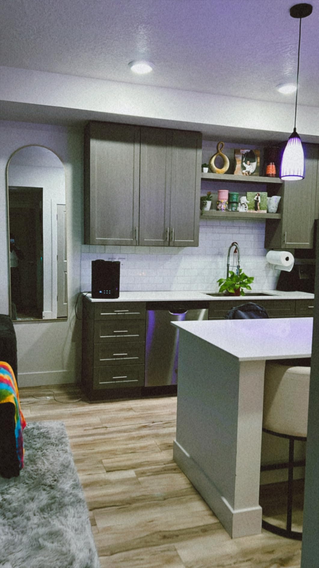 BREEZOME 6L Humidifiers for Bedroom Large Room & Essential Oil Diffuser, Ultrasonic Top Fill Cool Mist Humidifiers for Baby, Plants, Nursery Last up to 60 Hours, Smart Humidistat Control, Quiet, Black - Customer Photo 1