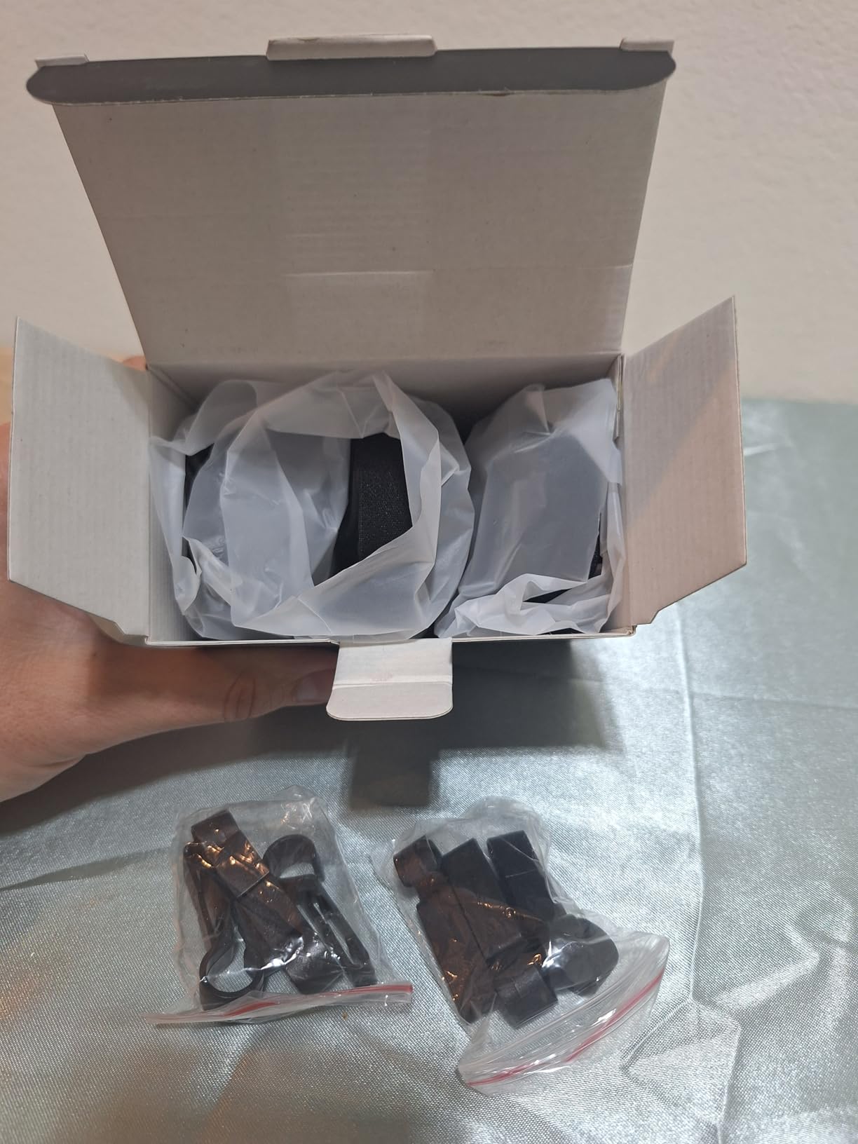 Rechargeable Headlamp 3PCS, 230° Wide Beam Head Lamp, Motion Sensor LED Headlamp Rechargeable, 5Mode Bright Headlamps for Adults, Head Lights for Forehead, Hard Hat Headlight, Camping Essentials Gear Customer Review Rechargeable Headlamp 3PCS, 230° Wide Beam Head Lamp, Motion Sensor LED Headlamp Rechargeable, 5Mode Bright Headlamps for Adults, Head Lights for Forehead, Hard Hat Headlight, Camping Essentials Gear - Customer Photo 2