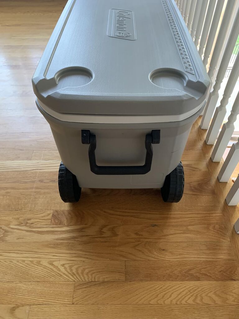 Coleman Classic Series Insulated Portable Rolling Cooler with Wheels - Customer Photo 2