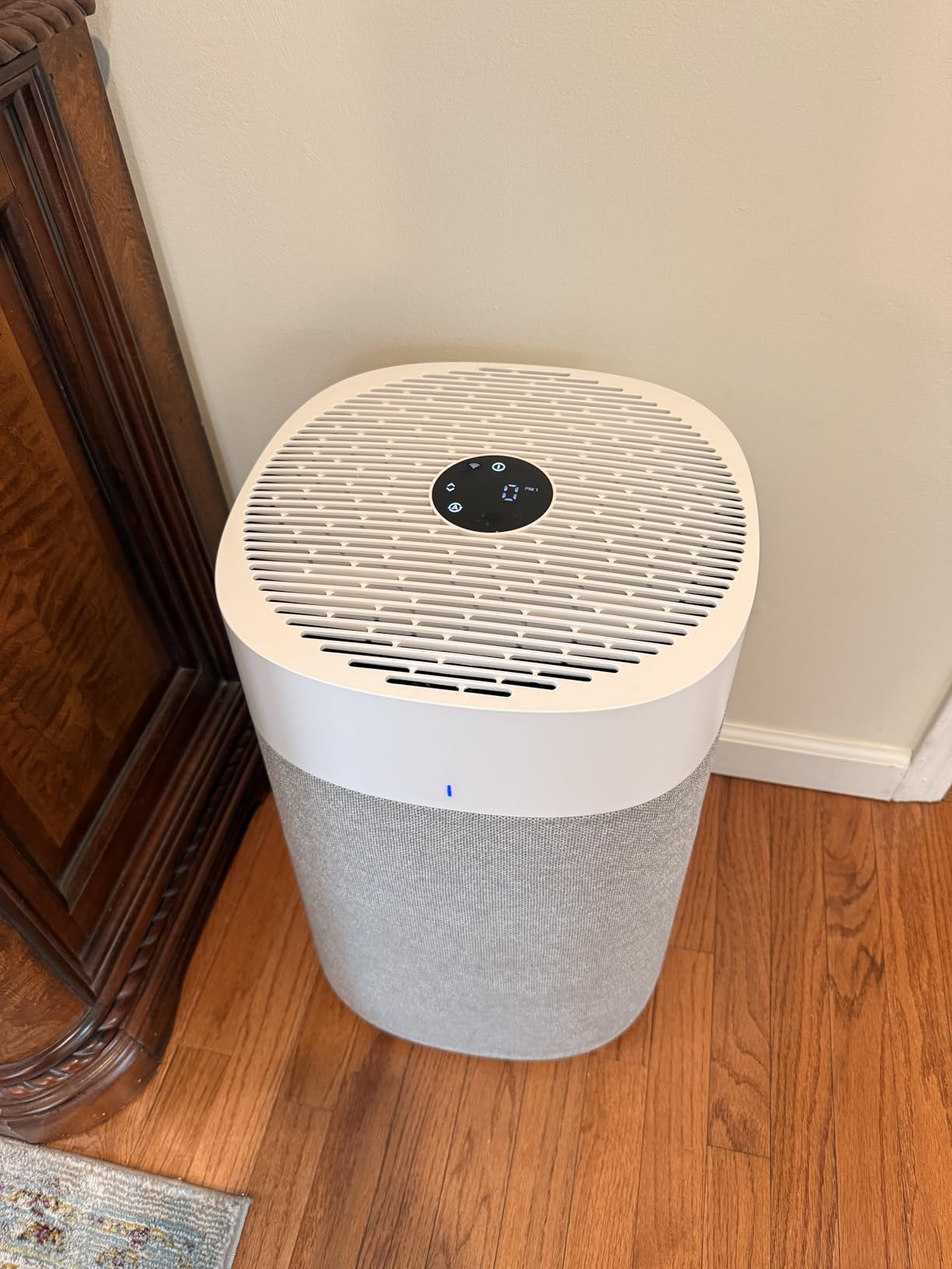 BLUEAIR Air Purifiers for Medium Rooms, Bedroom, Kitchen, Cleans 1,858 sqft in one hour, HEPASilent Smart Air Cleaner for Home, Pets, Allergies, Virus, Dust, Mold, Smoke - Blue Pure 311i Max - Customer Photo 2