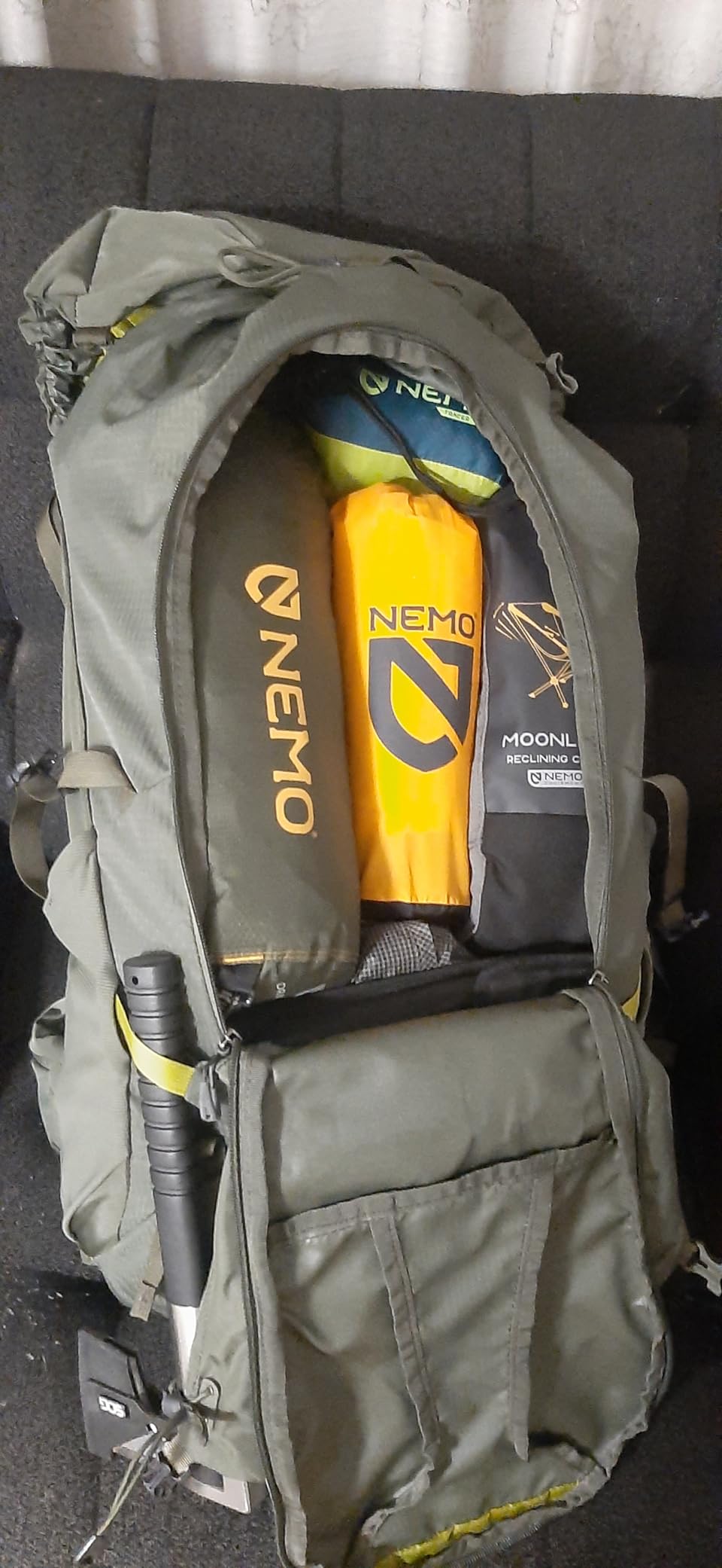 Gregory Zulu 65L Unisex Hiking/Backpacking Pack, Freefloat Hipbelt, Internal Hydration Sleeve For Water Bladder, (Reservoir Not Included), Medium/Large, Halo Blue - Customer Photo 1