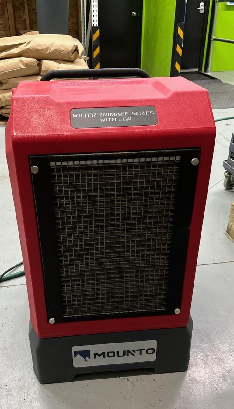 MOUNTO 310 Pints LGR Commercial Dehumidifier with Built-In Pump and Drain Hose – Portable, Heavy-Duty Dehumidifier with Wheels for Basements, Garages, Home, and Job Sites (Blue) - Customer Photo 1