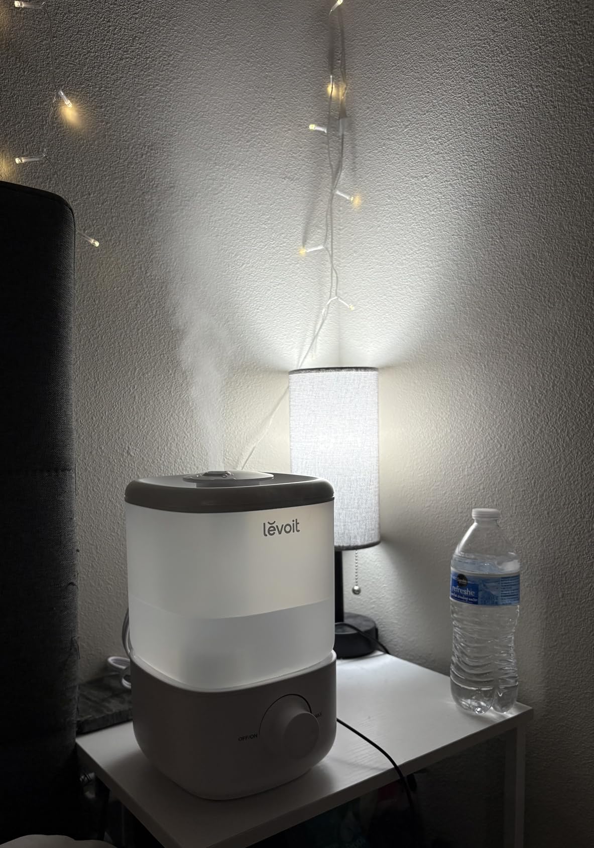LEVOIT Top Fill Humidifiers for Bedroom, 2.5L Tank for Large Room, Easy to Fill & Clean, 28dB Quiet Cool Mist Air Humidifier for Home Baby Nursery & Plants, Auto Shut-off and BPA-Free for Safety, 25H - Customer Photo 4