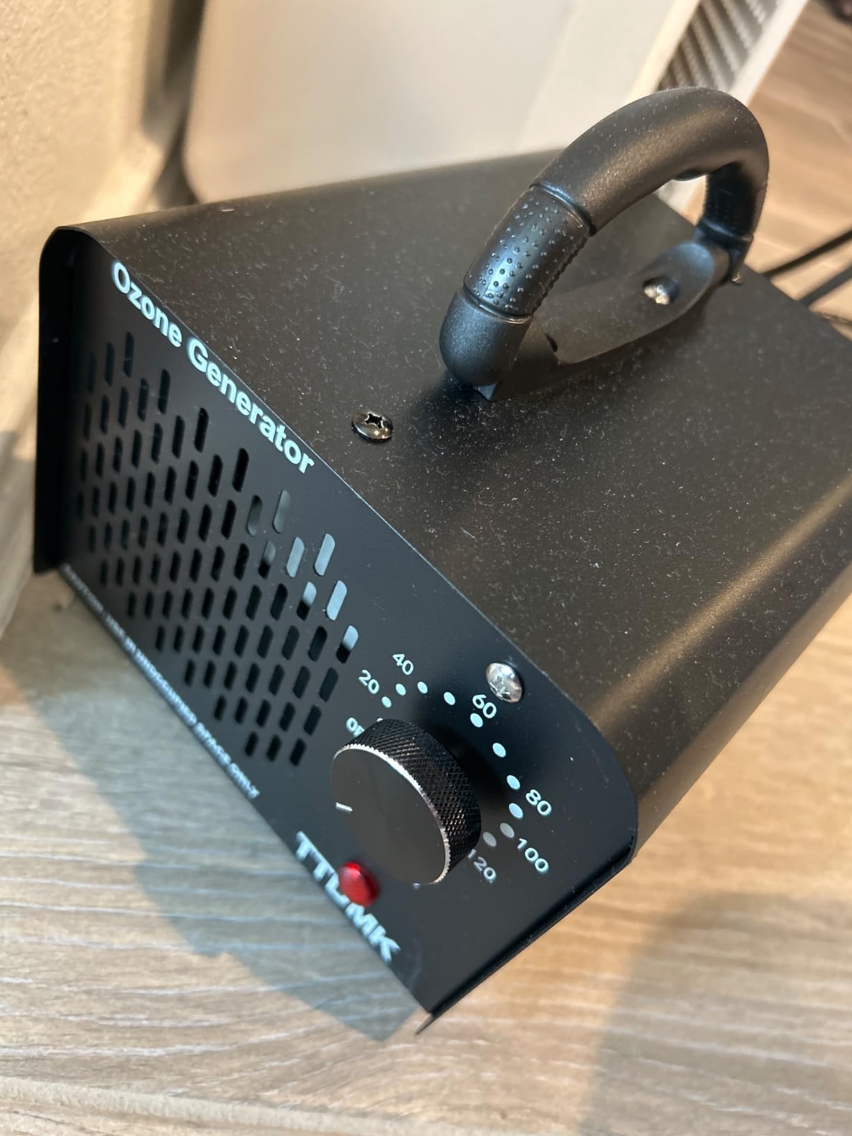 Ozone Generator 15,000mg/h, Commercial Ozone Machine Odor Removal, High Capacity Ozone Machine, Home Ozone Generator for Car, Home, Smoke, Pet, etc (Black) - by TTDMK - Customer Photo 3