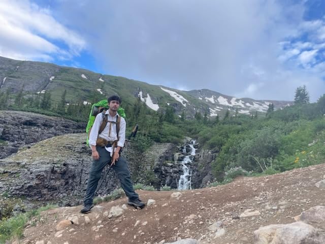 Osprey Rook 65L Men's Backpacking Backpack, Dark Charcoal/Silver Lining - Customer Photo 1