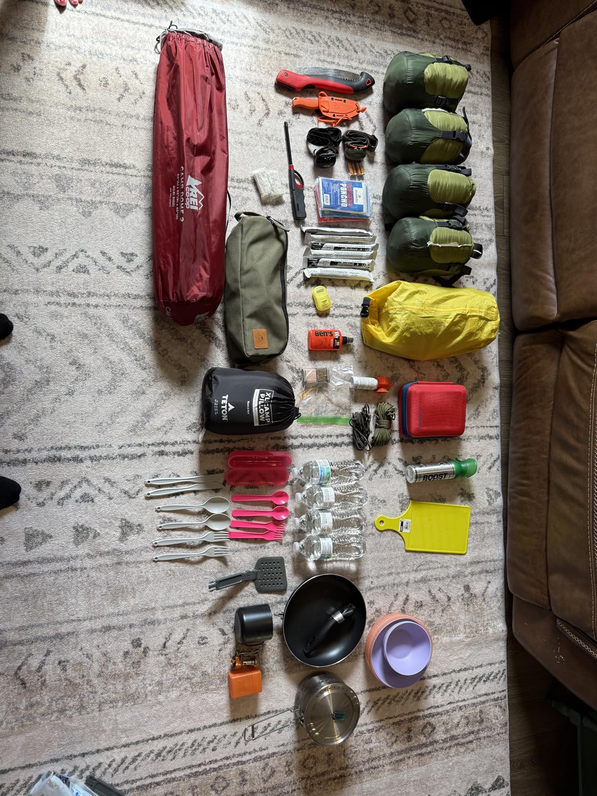 Osprey Rook 65L Men's Backpacking Backpack, Dark Charcoal/Silver Lining - Customer Photo 5