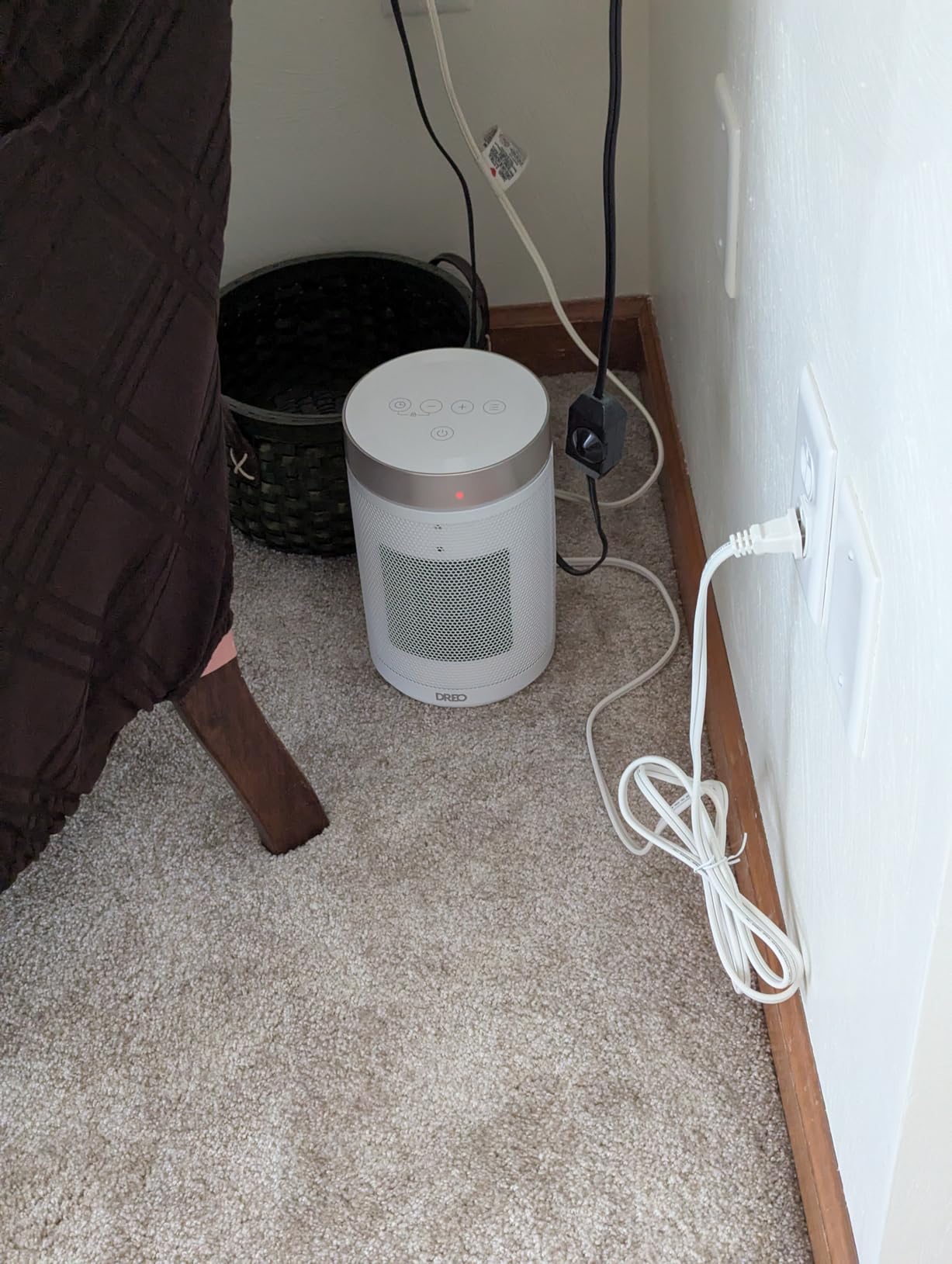 Dreo Space Heater, Portable Electric Heaters for Indoor Use with Thermostat and Remote, 2024 Upgraded - Customer Photo 2