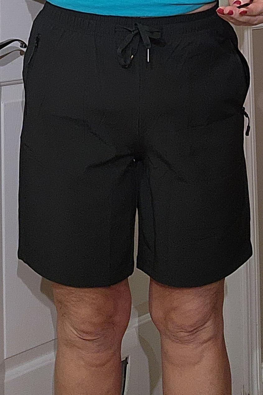 MAGCOMSEN Women's Hiking Shorts Lightweight Quick Dry 8