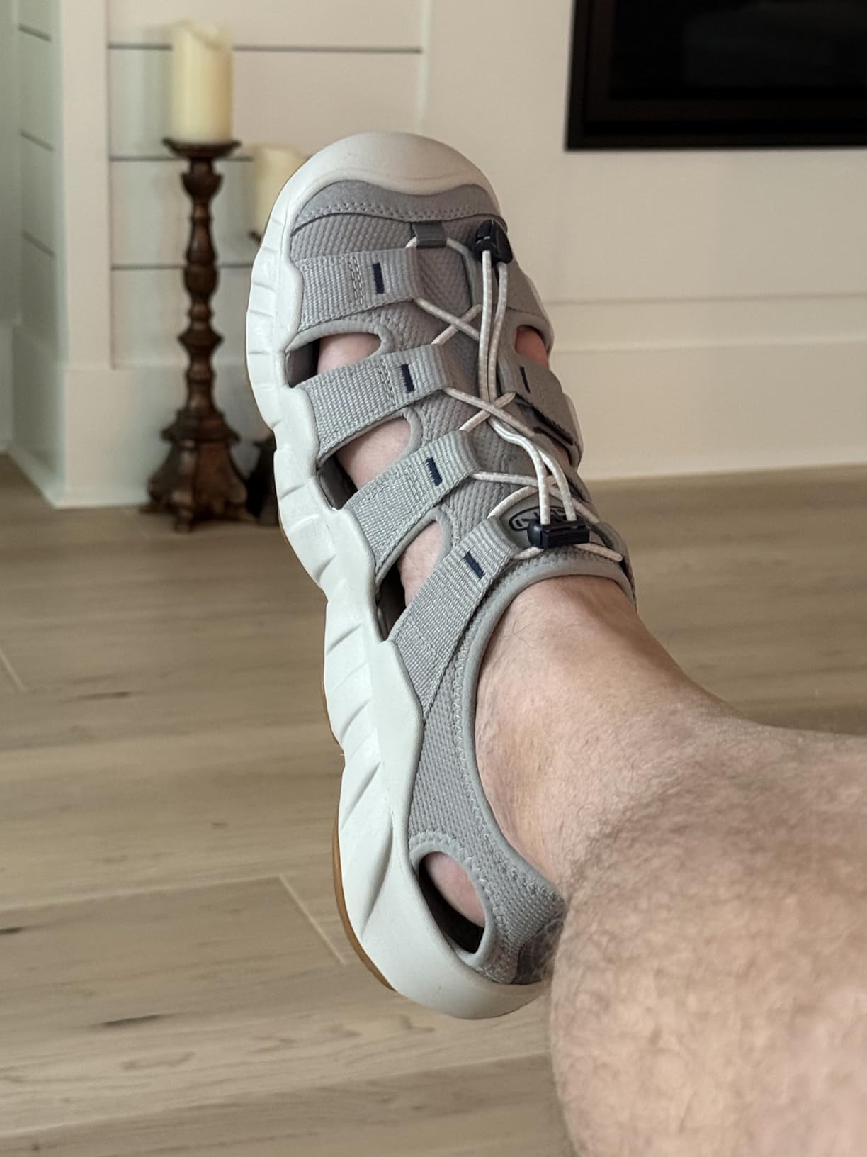 KEEN Men's Hyperport H2 Closed Toe Breathable Hiking and Water Sandals - Customer Photo 4