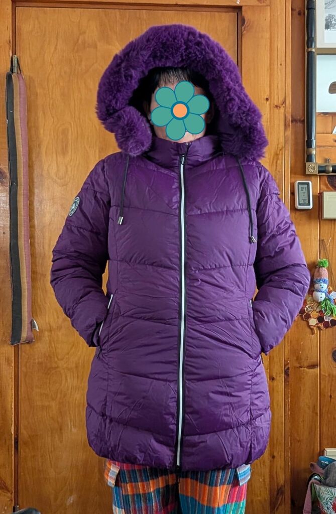 MOERDENG Women's Winter Windproof Warm Down Coats Waterproof Thicken Hooded fashions Puffer Jacket Customer Review MOERDENG Women's Winter Windproof Warm Down Coats Waterproof Thicken Hooded fashions Puffer Jacket - Customer Photo 2
