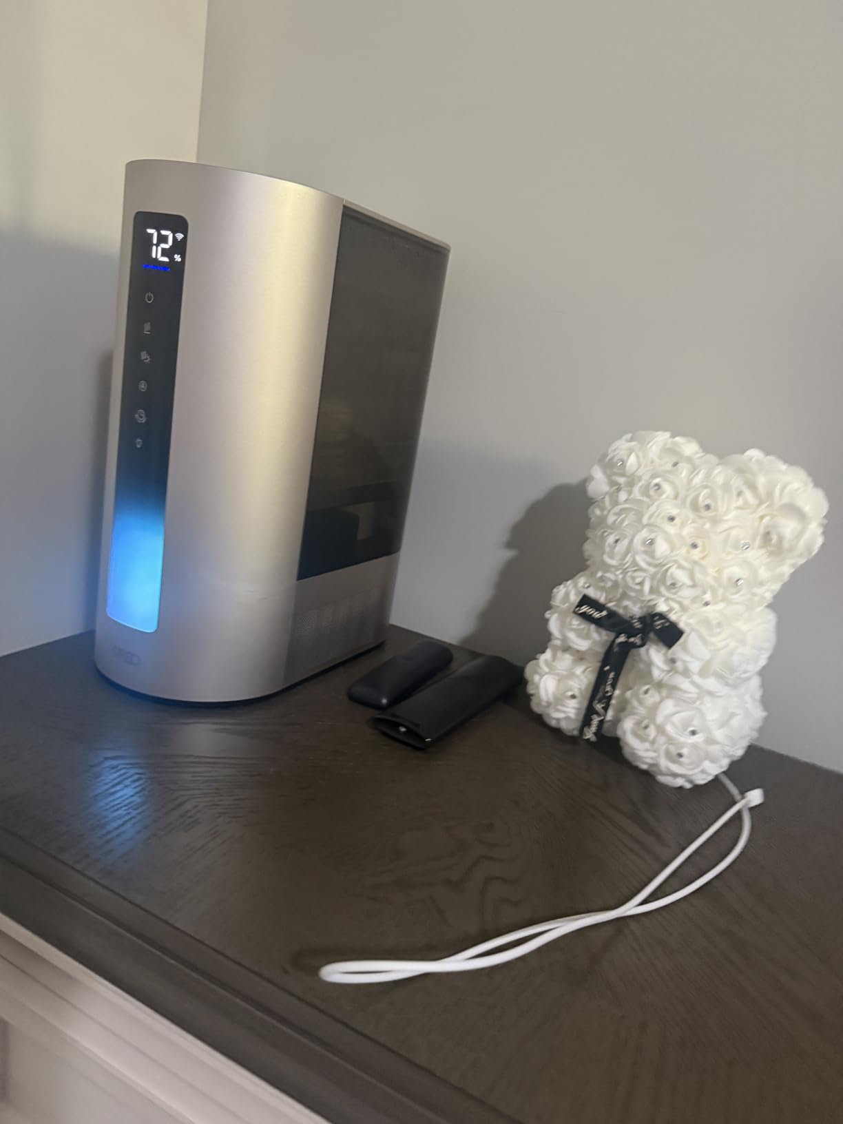 Dreo 6L Humidifiers for Bedroom, Smart Warm & Cool Mist for Large Room, 60Hr Quiet Runtime for Baby, Plant, Humidity Sensor, Indicator Light, 12H Timer, Google/Alexa, HM713S - Customer Photo 1