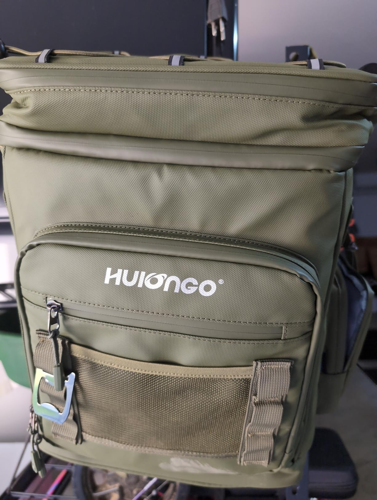 Large Waterproof Insulated Cooler Backpack for Men & Women, Leak Proof Cooler Backpack for Camping, Beach, Fishing, Picnic, Travel, Outdoor, 30L, 48Cans - Customer Photo 2