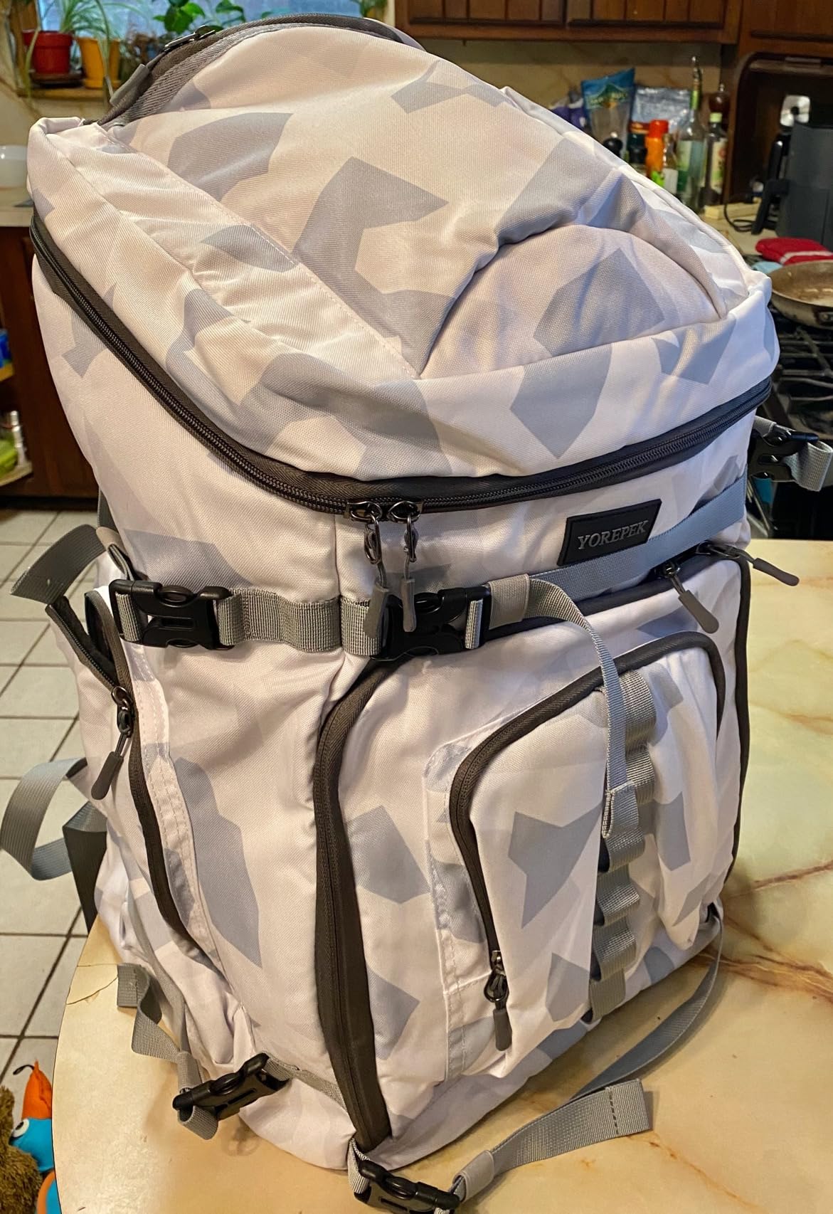 YOREPEK 65L Ski Boot Bag Backpack with 8 Pockets, Waterproof Ski Snowboard Boot Bags for Air Travel, Ski Gear Bag Backpacks for Boots, Helmet, Goggle, Gloves, Pants, Jacket, Accessories for Adults Customer Review YOREPEK 65L Ski Boot Bag Backpack with 8 Pockets, Waterproof Ski Snowboard Boot Bags for Air Travel, Ski Gear Bag Backpacks for Boots, Helmet, Goggle, Gloves, Pants, Jacket, Accessories for Adults - Customer Photo 2