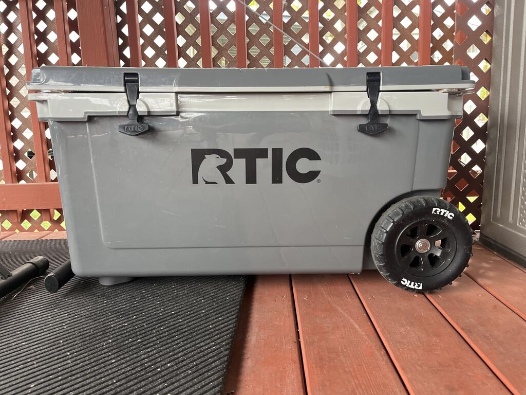 RTIC 72 Quart Ultra-Light Wheeled Cooler Hard Insulated Portable Ice Chest Box - Customer Photo 1