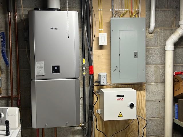 NEW Rinnai RX199iN Condensing Smart Sense Natural Gas or Propane Tankless Water Heater, Indoor or Outdoor Water Heater, Up to 11.1 GPM, 199,000 BTU - Customer Photo 1