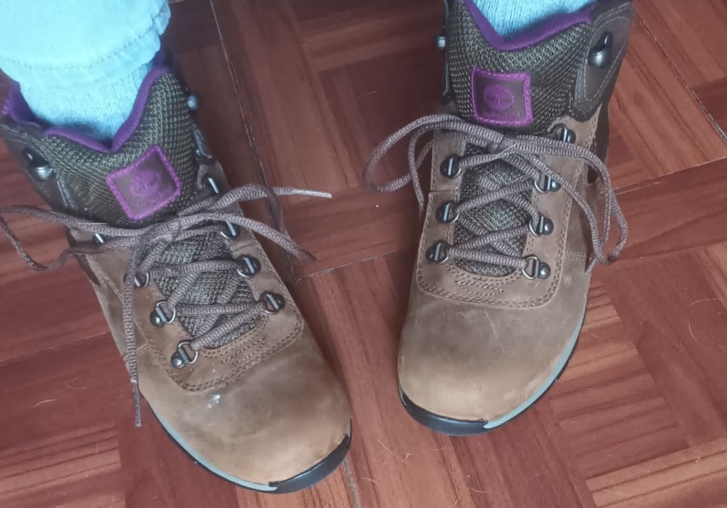 Timberland womens Mt. Maddsen Mid Leather Waterproof Hiker - Customer Photo 1