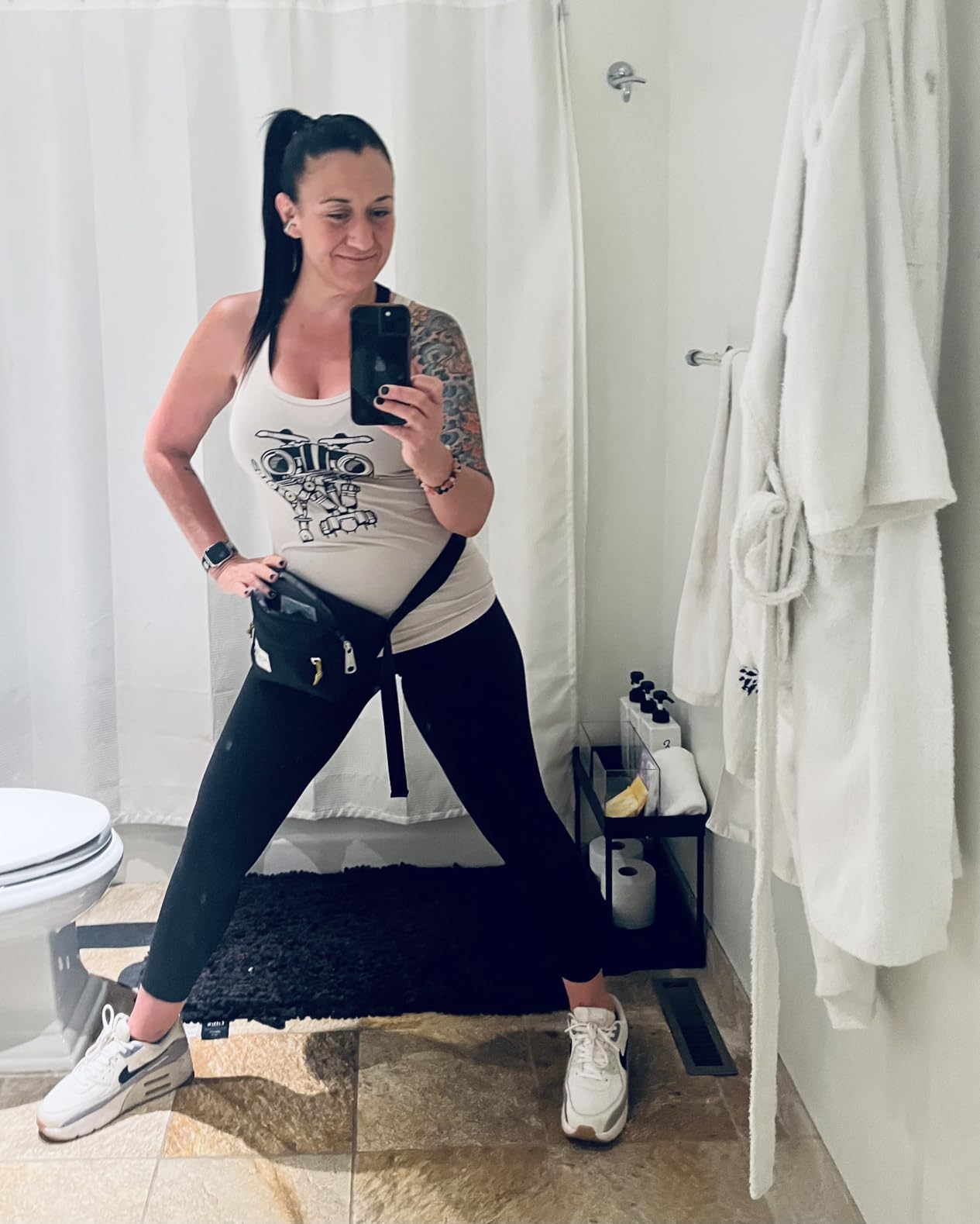 THE NORTH FACE Berkeley Lumbar Bag | Water-repellent Fanny Pack for Men & Women, External Pocket & Adjustable Strap - Customer Photo 1