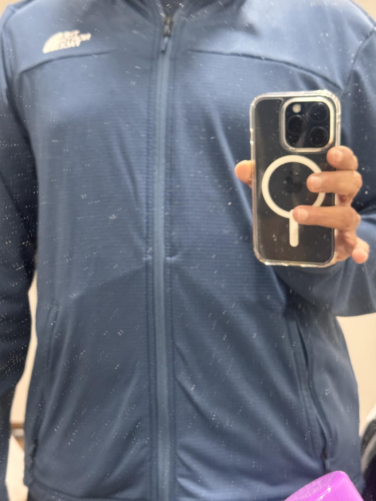 THE NORTH FACE Men's Cedar Trail Grid Fleece Full Zip Jacket - Customer Photo 2