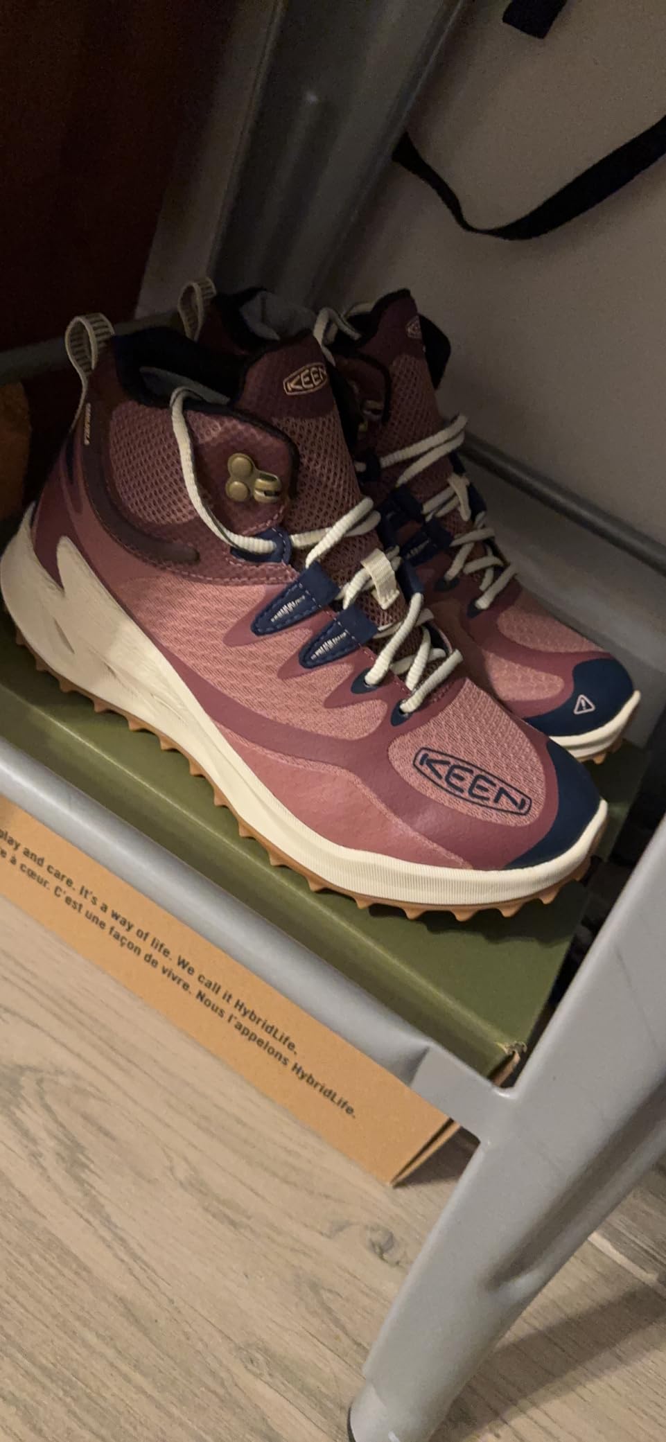 KEEN Women's Zionic Mid Height Waterproof All Terrain Hiking Boots - Customer Photo 1