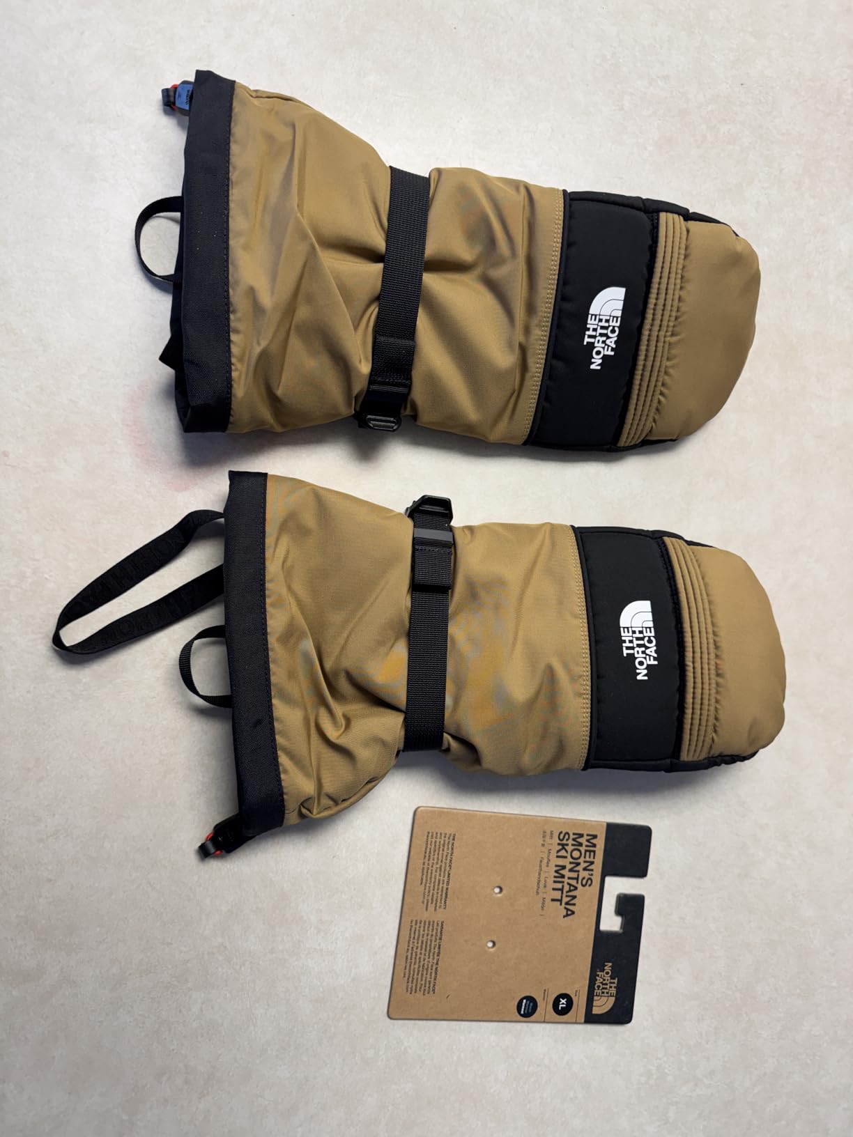 THE NORTH FACE Men's Montana Ski Mitt | Touchscreen Compatible, Water & Wind Resistant, Adjustable Shockcord Hem - Customer Photo 1