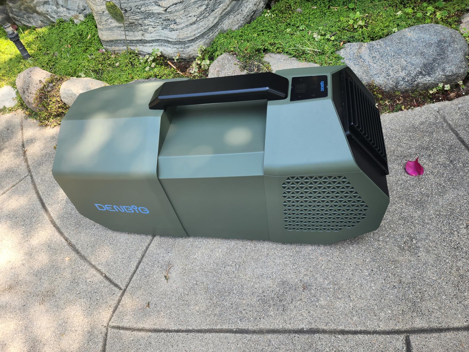 Portable Air Conditioner for Tent for 50 Sq. Ft, 1,500 BTU AC Unit with Fan Mode for Truck Van Outdoor Camping Small Rooms, Windowless Air Cooler with Dual Hoses - Customer Photo 2