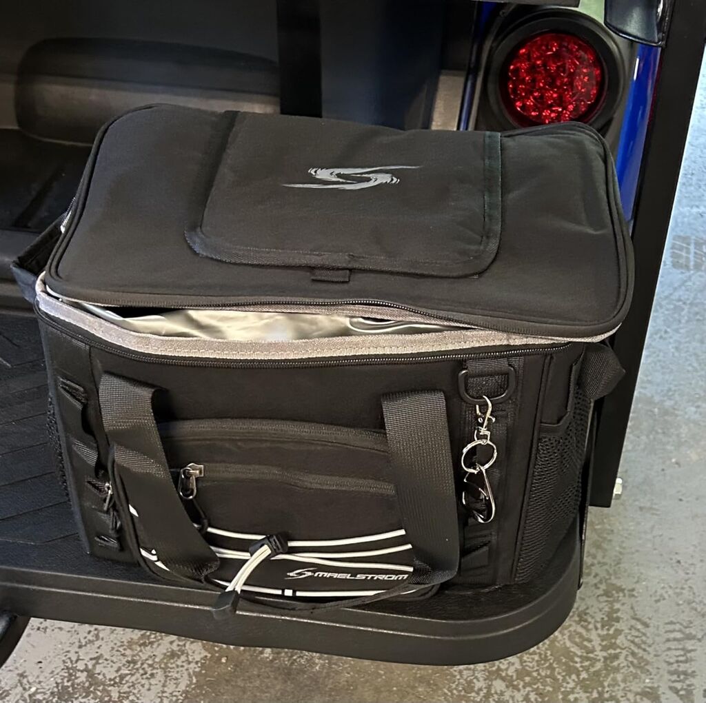 Maelstrom Soft Sided Cooler Bag, 30/40 Can Collapsible Insulated Ice Chest, Large Leakproof Camping & Travel Cooler for Kayaking & Beach - Customer Photo 1
