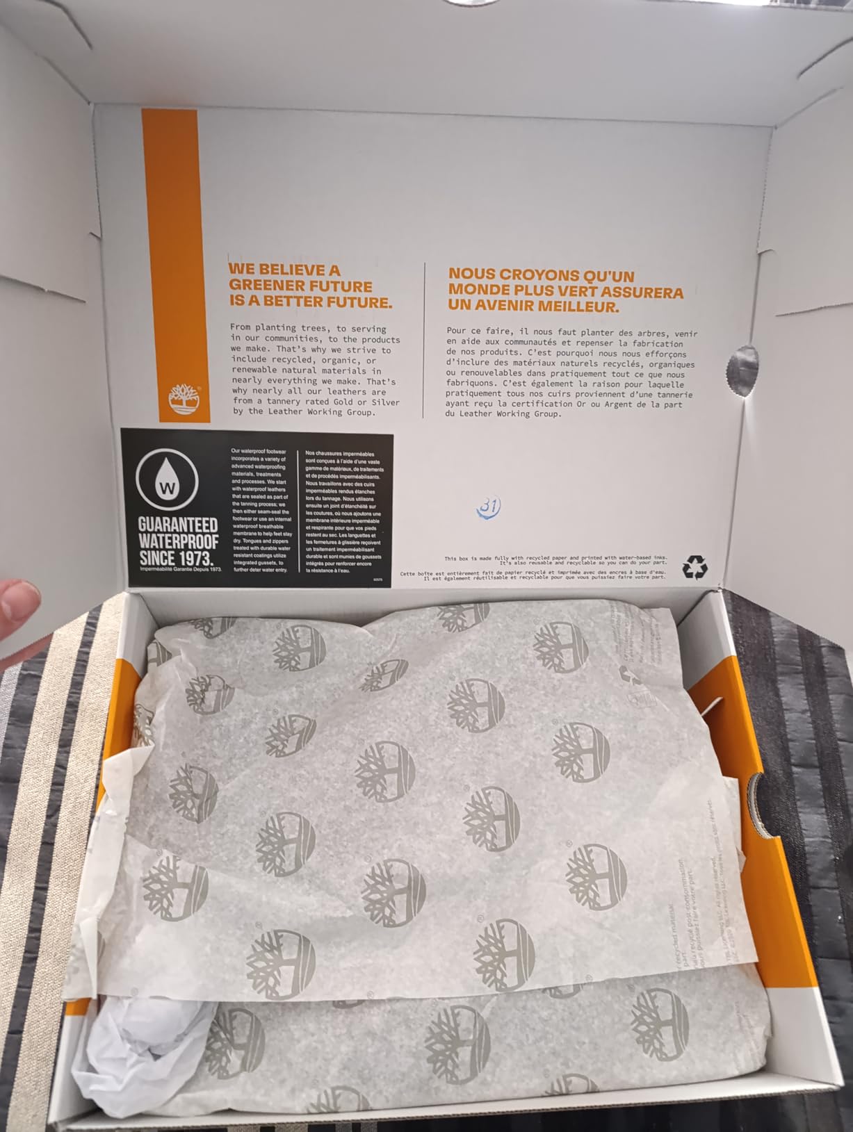 Timberland Men's White Ledge Mid Waterproof Hiking Boots - Customer Photo 1