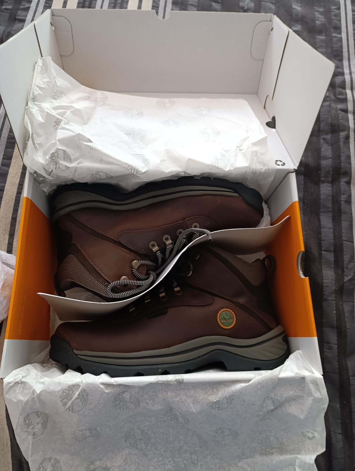 Timberland Men's White Ledge Mid Waterproof Hiking Boots - Customer Photo 3