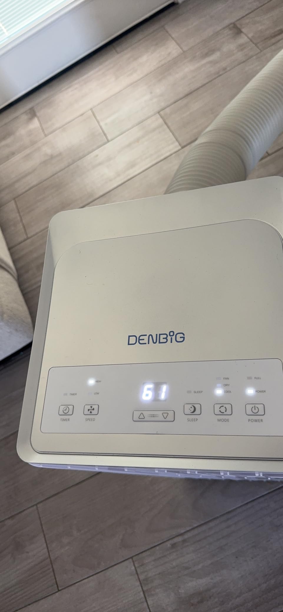 8,000 BTU Portable Air Conditioner, Portable AC Unit with Built-in Dehumidifier and Cooling Fan for Room up to 350 sq.ft., 24 Hour Timer & Remote Control & Window Mount Kit, White - Customer Photo 2