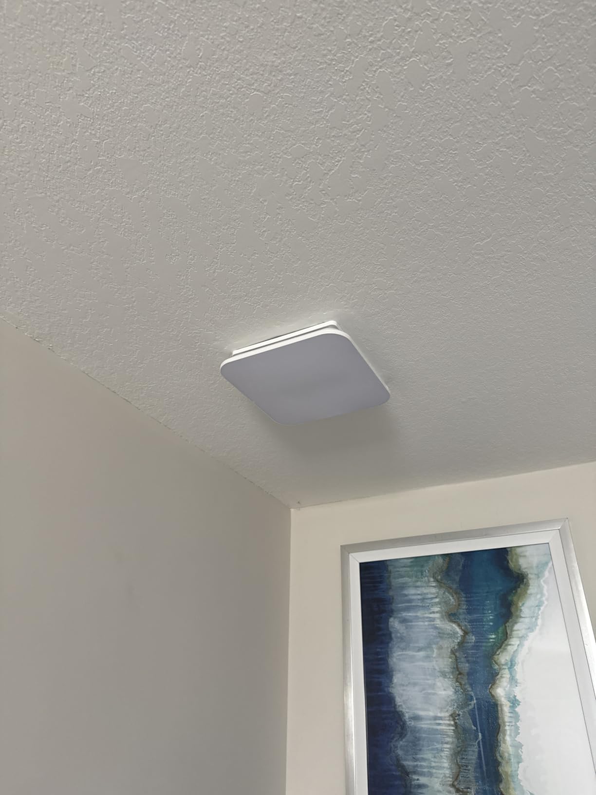 Fitop Bathroom Exhaust Fan with Light, 110 CFM 43W Ceiling Mount Shower Ventilation Exhaust with Light, 1.0 Sones Bathroom Vent with Light, Bathroom Fan 1200LM LED Light 3000K/4000K/5000K Customer Review Fitop Bathroom Exhaust Fan with Light, 110 CFM 43W Ceiling Mount Shower Ventilation Exhaust with Light, 1.0 Sones Bathroom Vent with Light, Bathroom Fan 1200LM LED Light 3000K/4000K/5000K - Customer Photo 2