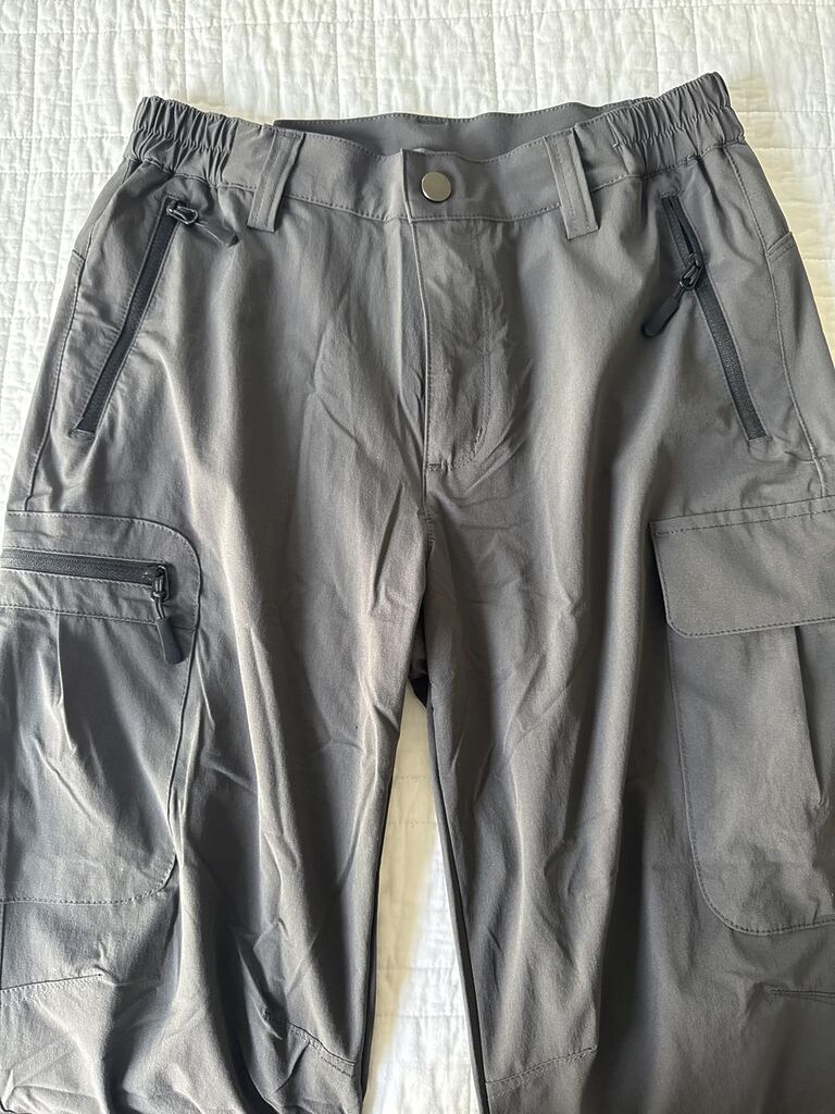 Moosehill Women's-Hiking-Pants-Cargo-Quick-Dry-Stretch-Lightweight Work Outdoor Pants with 5 Deep Pockets - Customer Photo 2