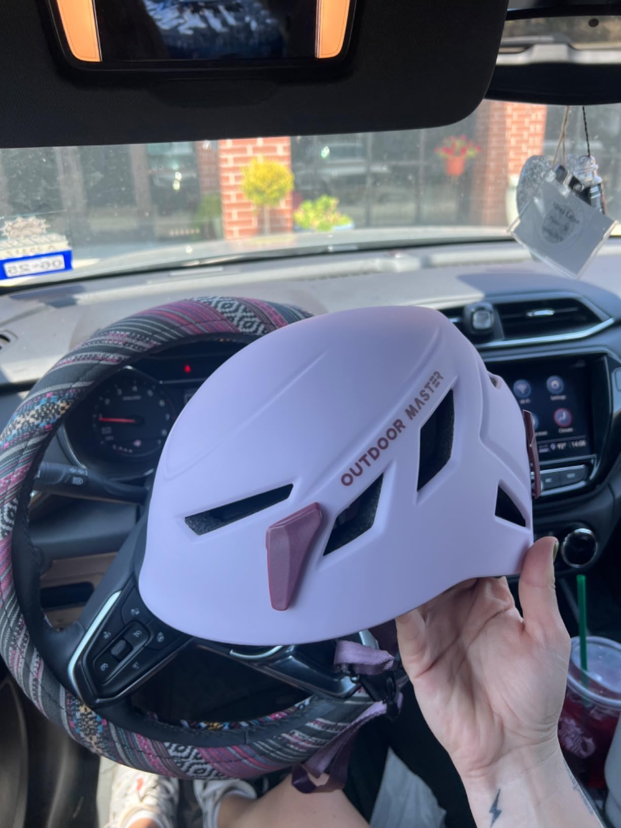 OutdoorMaster Rock Climbing Helmet Adults Mountaineering Helmet Arborist Helmet Hiking Caving Search and Rescue Tree Climbing Helmet Adjustable - Customer Photo 2